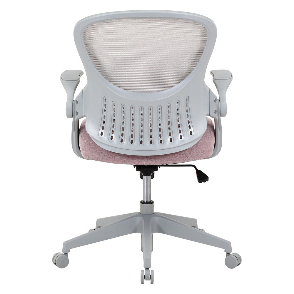 オフィスチェア パベル ロッキング機能 デスクチェア 跳ね上げ式アーム クッション性 キャスター付き 組立式【FB3790】