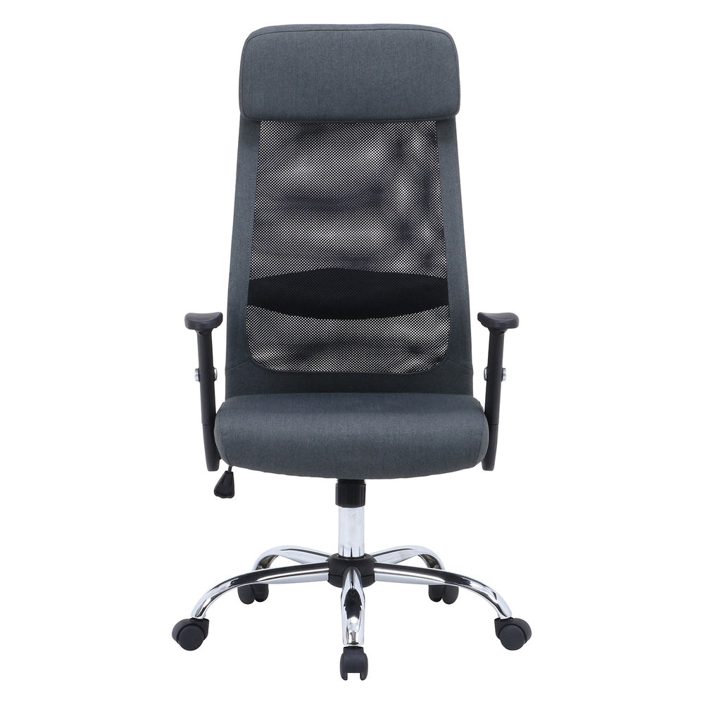 ファブリッシュチェア Mix ファブリック メッシュ ハイバック オフィスチェア ロッキング機能 【FB3806】