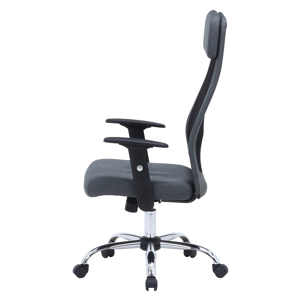 ファブリッシュチェア Mix ファブリック メッシュ ハイバック オフィスチェア ロッキング機能 【FB3806】