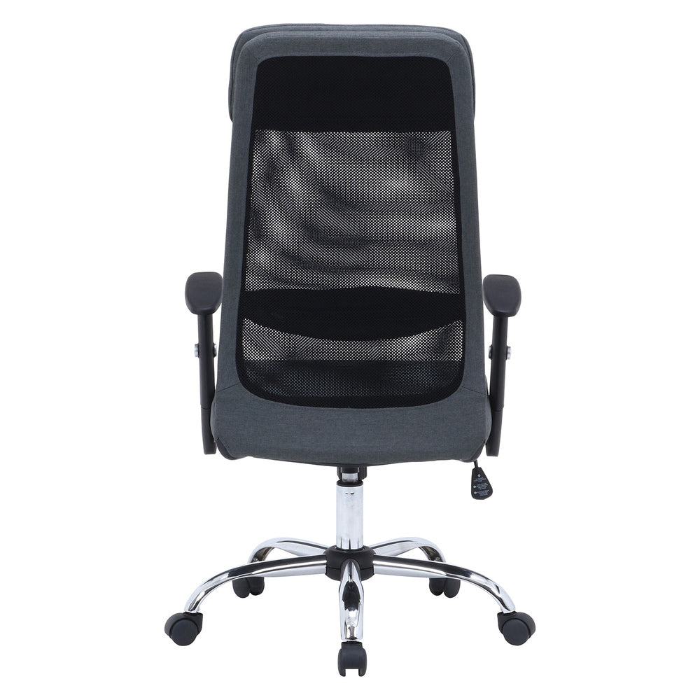 ファブリッシュチェア Mix ファブリック メッシュ ハイバック オフィスチェア ロッキング機能 【FB3806】