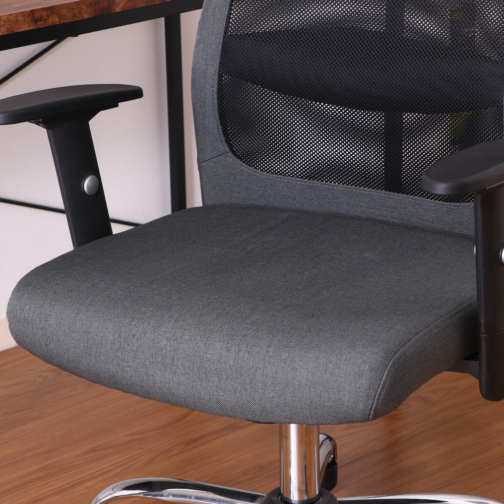 ファブリッシュチェア Mix ファブリック メッシュ ハイバック オフィスチェア ロッキング機能 【FB3806】