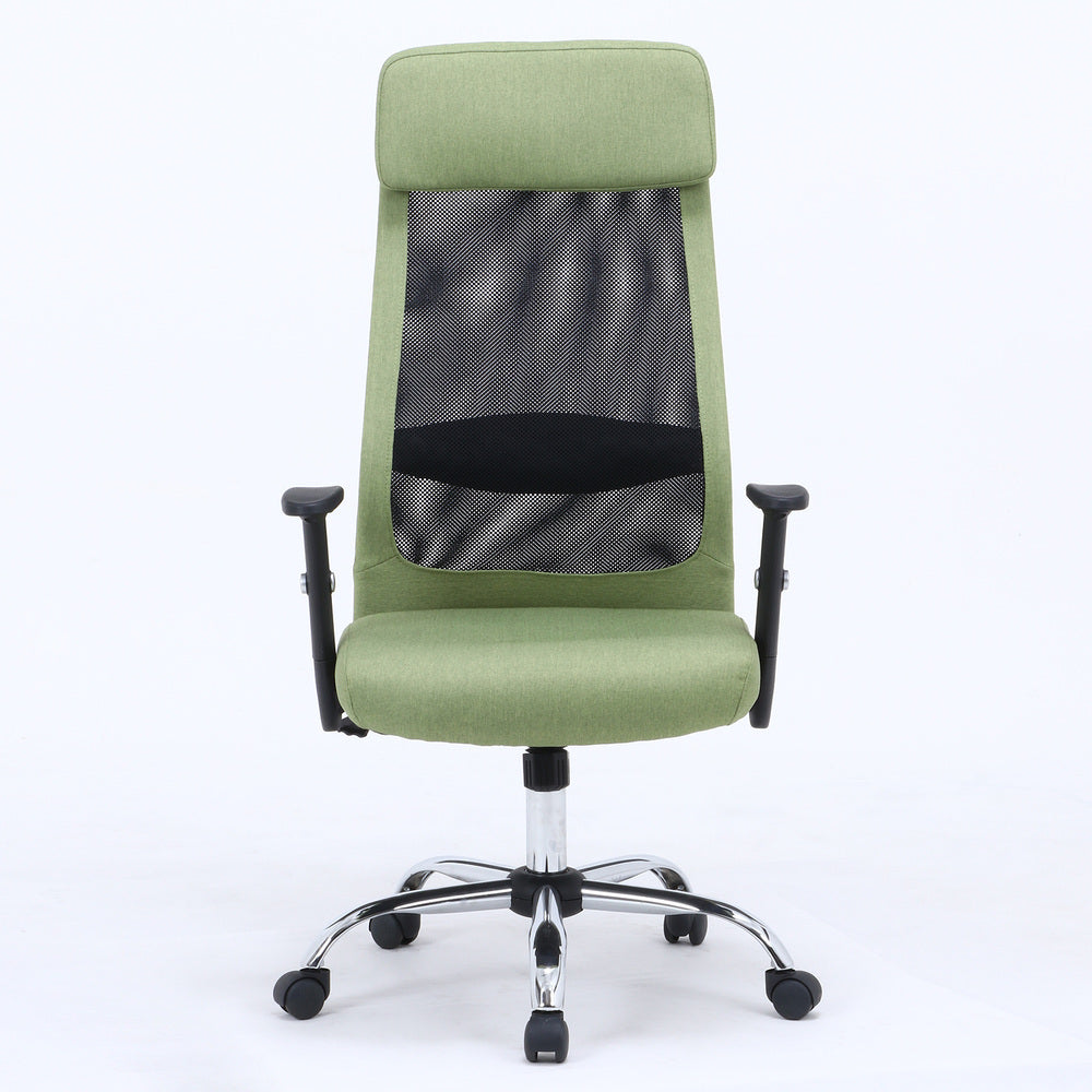 ファブリッシュチェア Mix ファブリック メッシュ ハイバック オフィスチェア ロッキング機能 【FB3806】