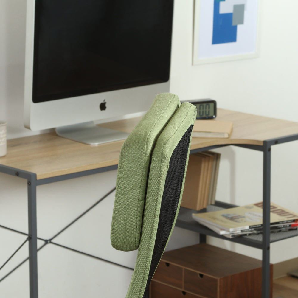 ファブリッシュチェア Mix ファブリック メッシュ ハイバック オフィスチェア ロッキング機能 【FB3806】