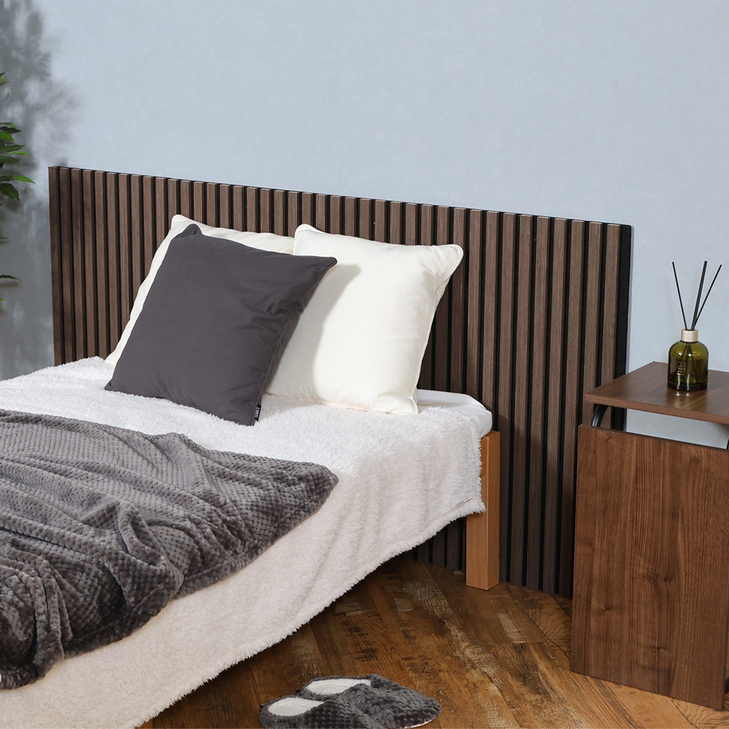 4枚セット商品 吸音ウォールパネル 簡単DIY 消音 インテリア 組立商品【FB40965】