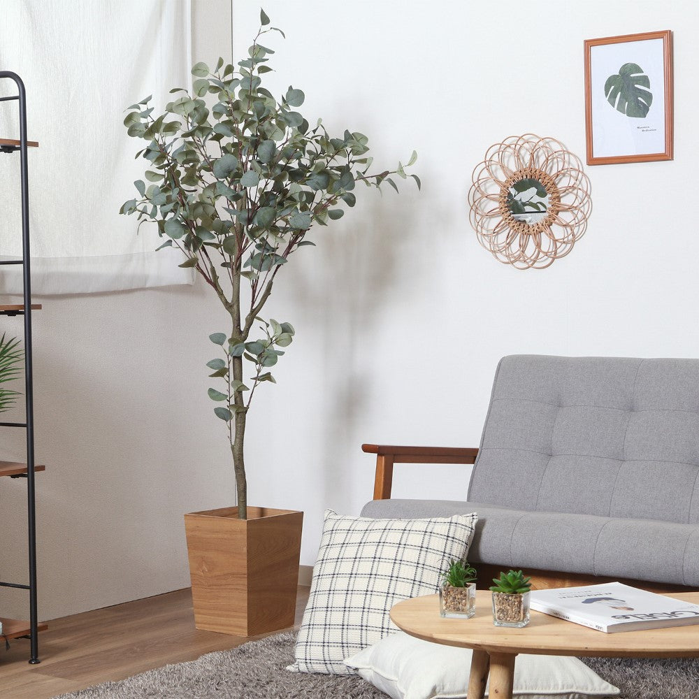 フェイクグリーン 人工観葉植物 ジョイント式 鉢植えタイプ インテリアグリーン オフィスアクセサリ 【FB-GRN-YK】