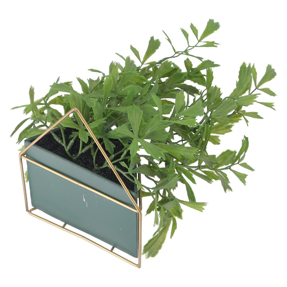 グリーンディスプレイ ゴールドフレーム 壁面デコレーション