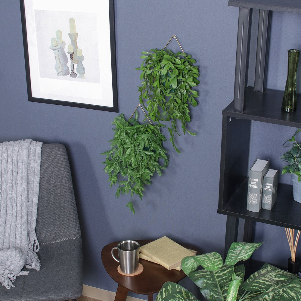 吊り下げインテリア 造花グリーン 植物インテリア