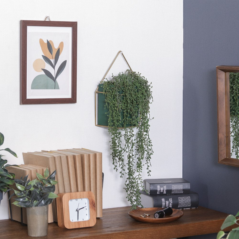 フェイクグリーン 観葉植物 吊り下げタイプ ハンギングポット インテリアグリーン 【FB-GRN-TR】
