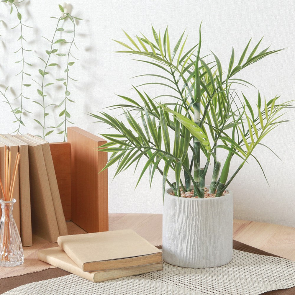 フェイクグリーン 観葉植物 インテリアポット 卓上 簡単手入れ パキラ アロエ シダ 【FB-GRN-TP】