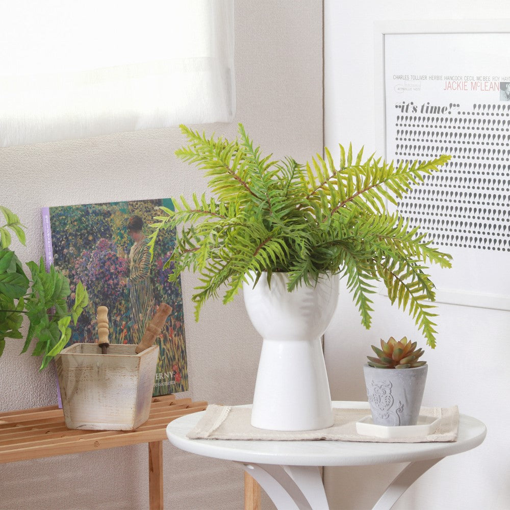 フェイクグリーン 観葉植物 インテリアポット 卓上 簡単手入れ パキラ アロエ シダ 【FB-GRN-TP】