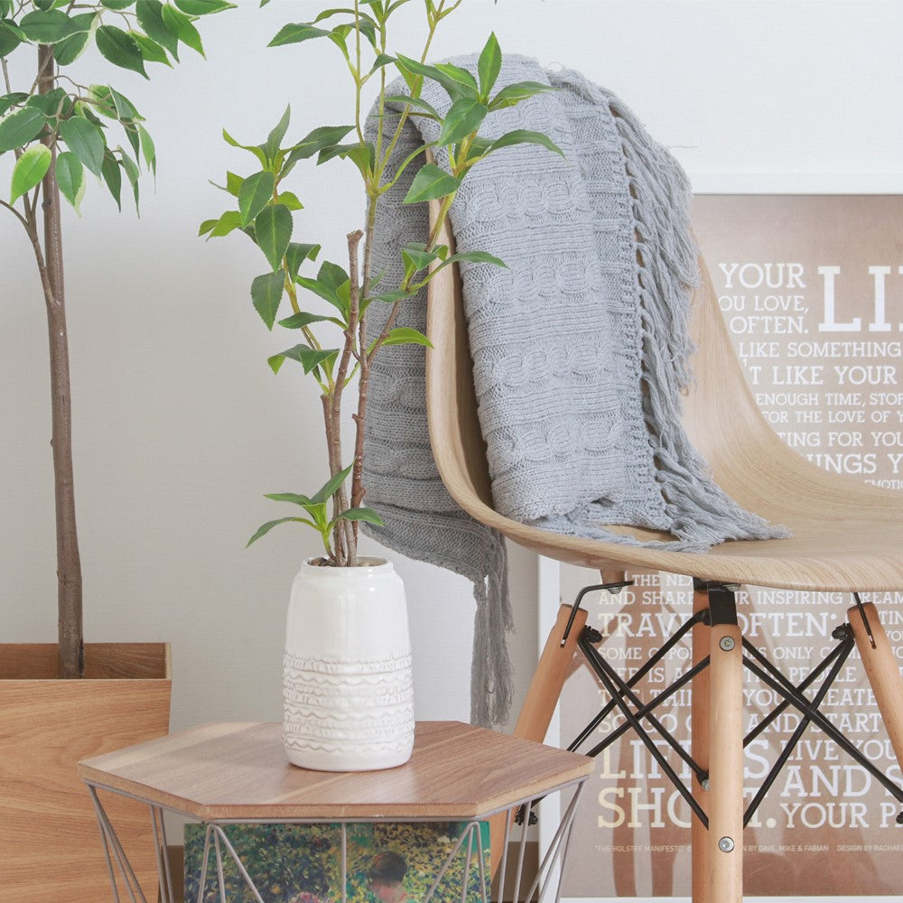 フェイクグリーン 観葉植物 インテリアポット 卓上 簡単手入れ パキラ アロエ シダ 【FB-GRN-TP】