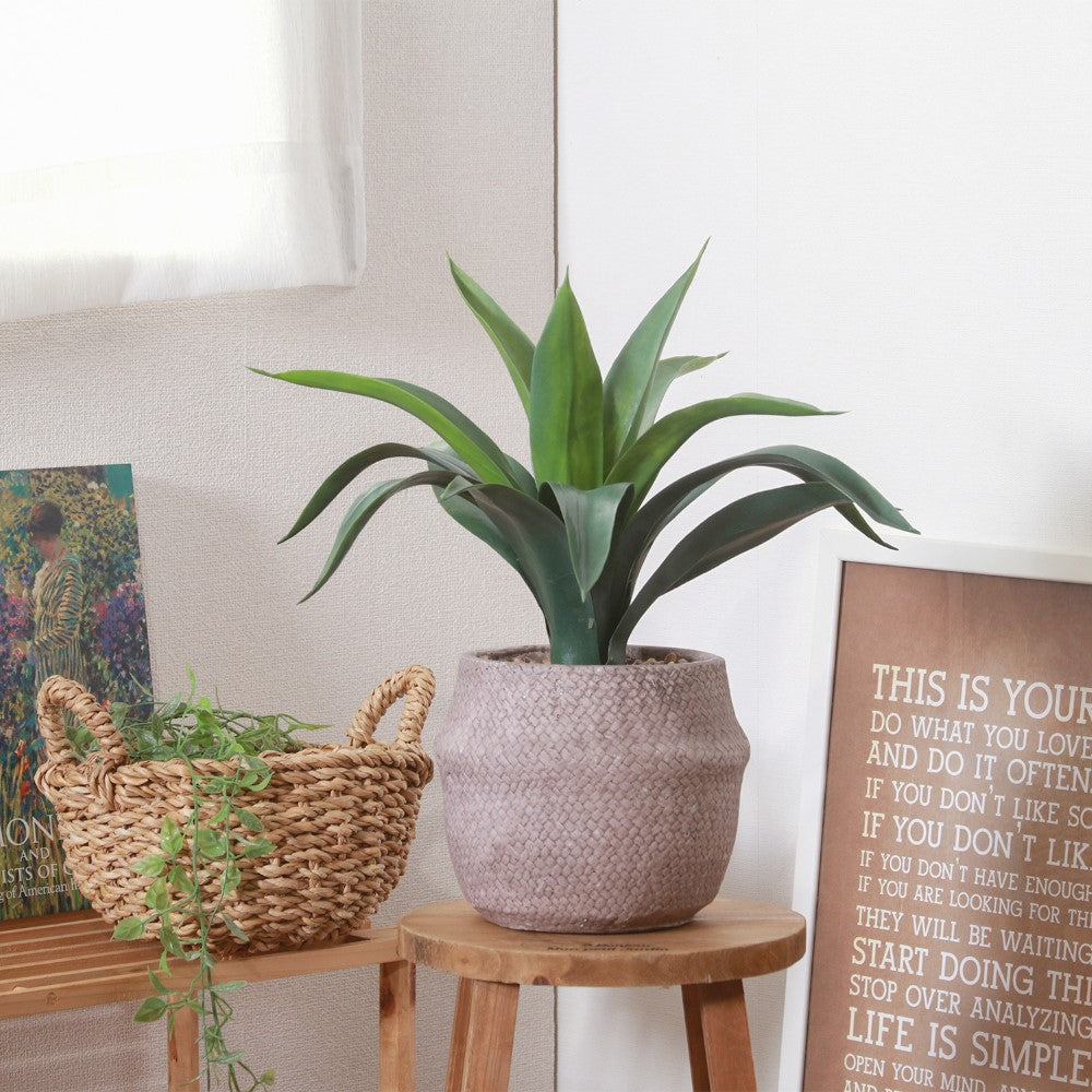 フェイクグリーン 観葉植物 インテリアポット 卓上 簡単手入れ パキラ アロエ シダ 【FB-GRN-TP】