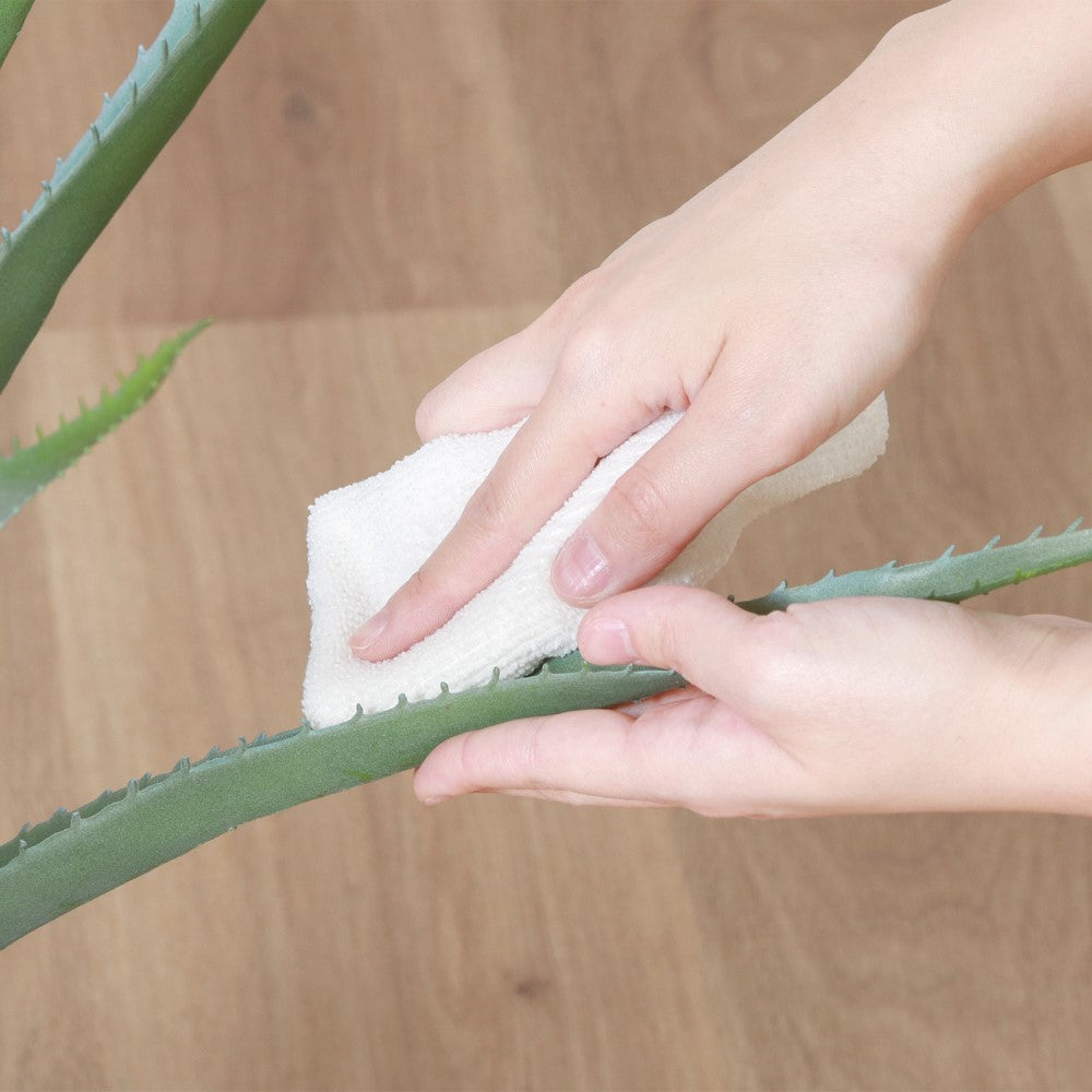 フェイクグリーン 観葉植物 インテリアポット 卓上 簡単手入れ パキラ アロエ シダ 【FB-GRN-TP】