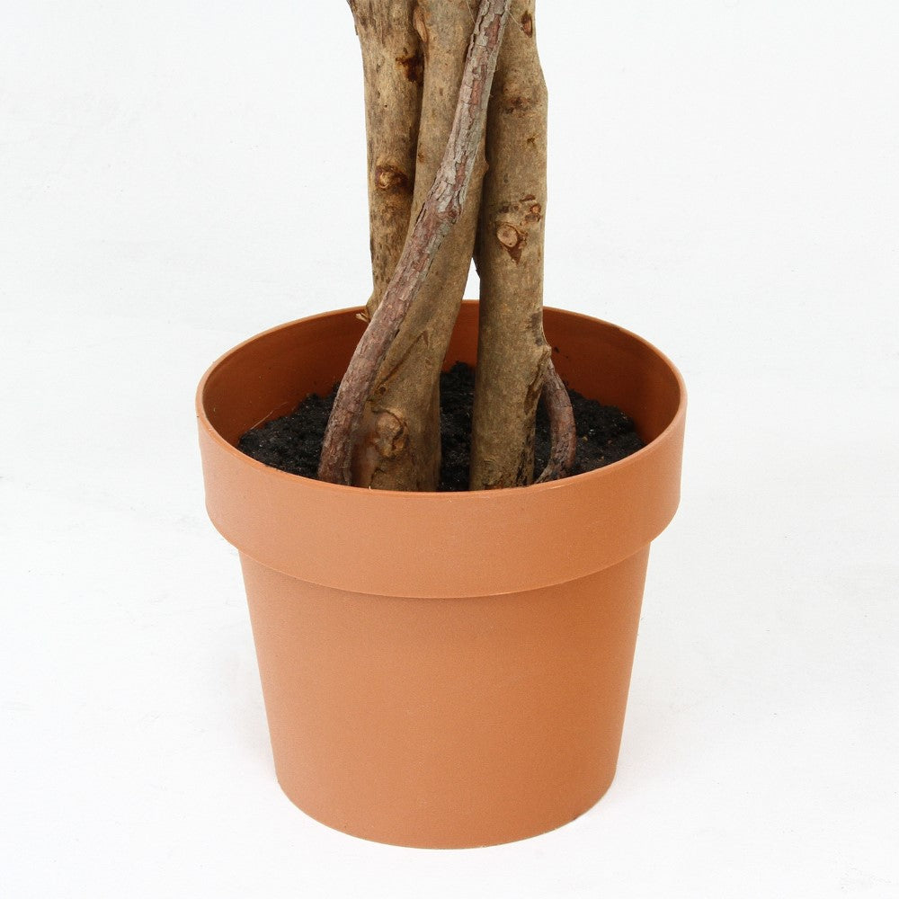 観葉植物 フィカス 大型フェイクグリーン 人工観葉植物 インテリアグリーン 楕円形葉 【TY-GRN-YKF】