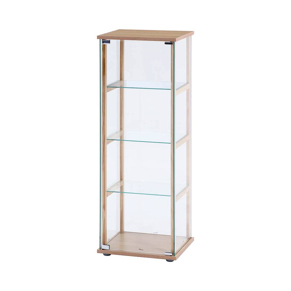 フィギュアケース 4段 ウッドフレーム