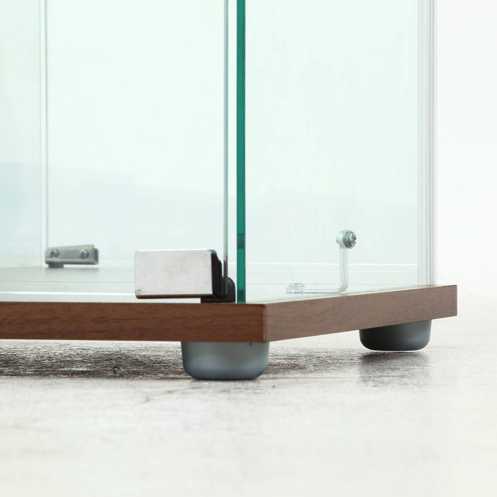 ガラスコレクションケース 3段 4段 ショーケース ディスプレイ 保管 リビング収納【FB73973】