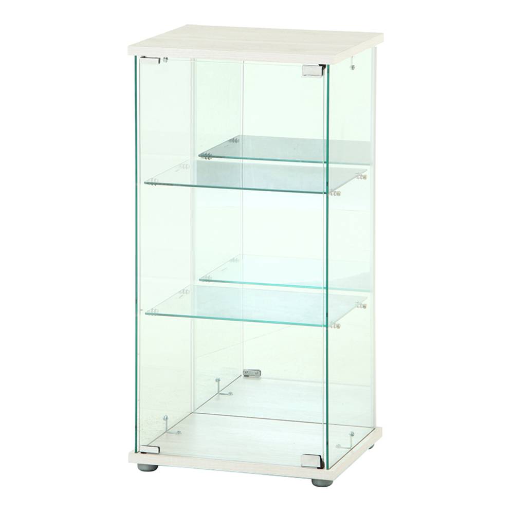 ホワイトオーク ミラー付き コレクションケース