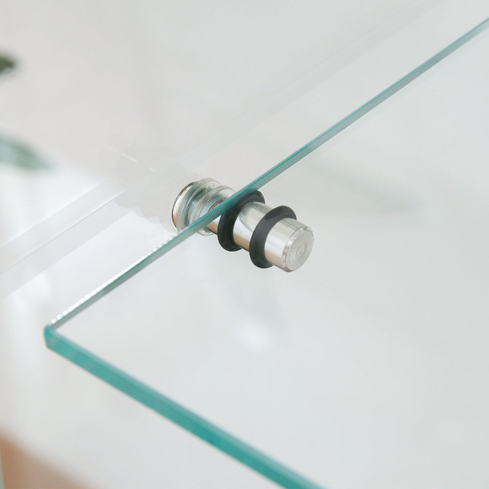 ディスプレイ棚 ラバー ガラス棚板