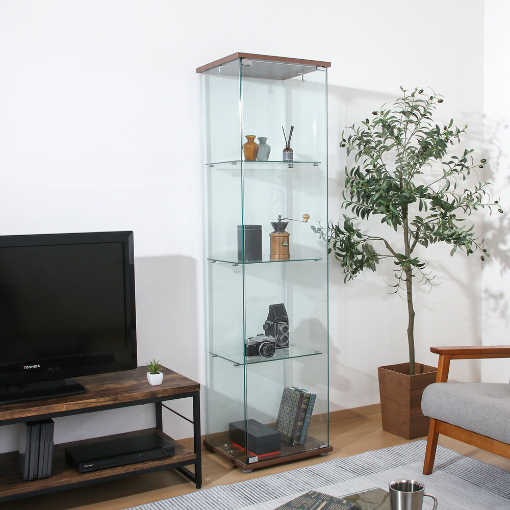 ガラスコレクションケース リビング収納