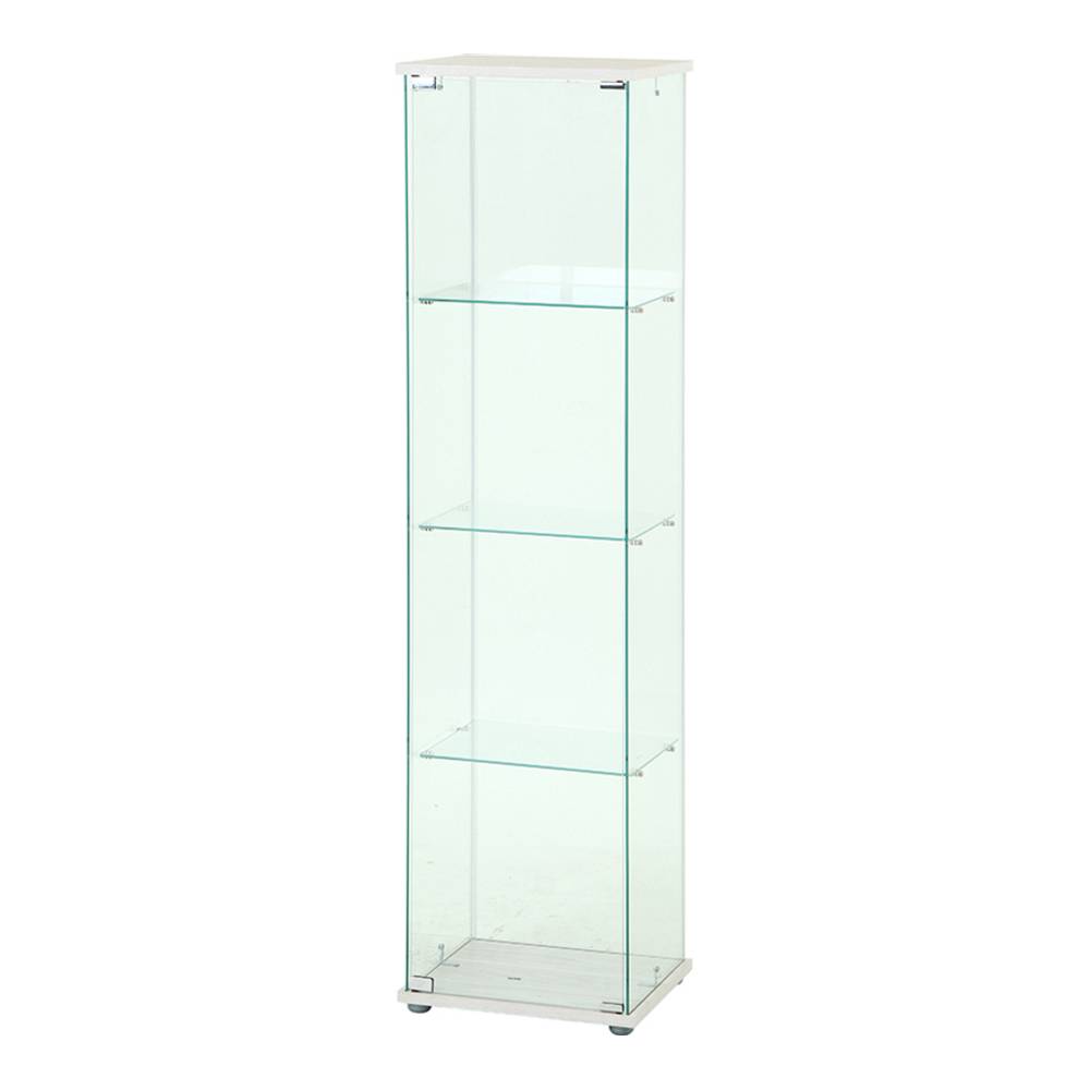 強化ガラス コレクションケース 4段