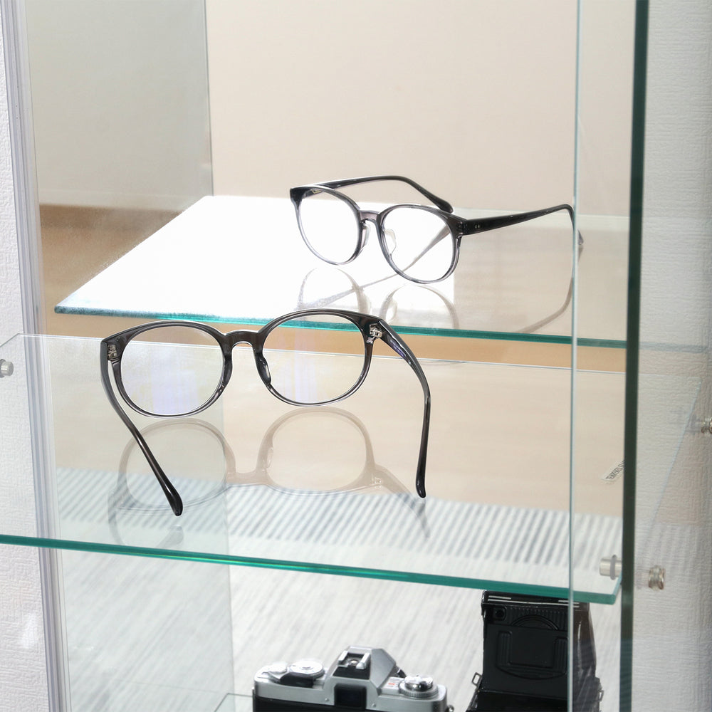 ガラスコレクションケース 3段 4段 ショーケース ディスプレイ 保管 リビング収納【FB73973】