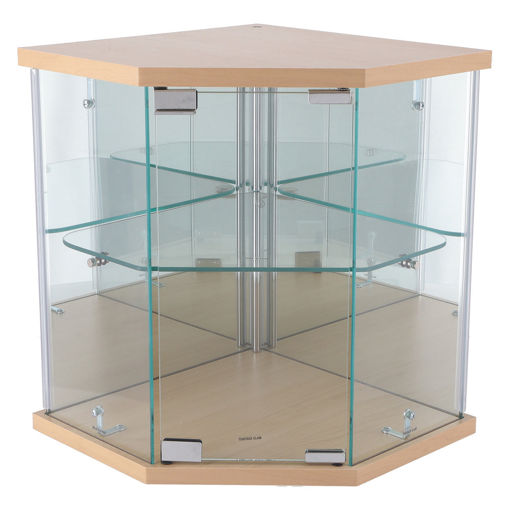 表面 コーナータイプ 透明な強化ガラス