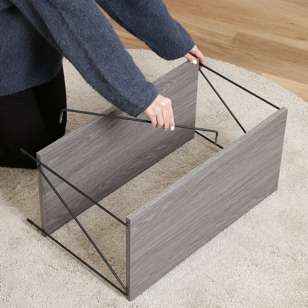 ワイヤーラック EZBO オープンラック リビング収納 ディスプレイ棚 インテリア家具 組立品【FBEZBO】