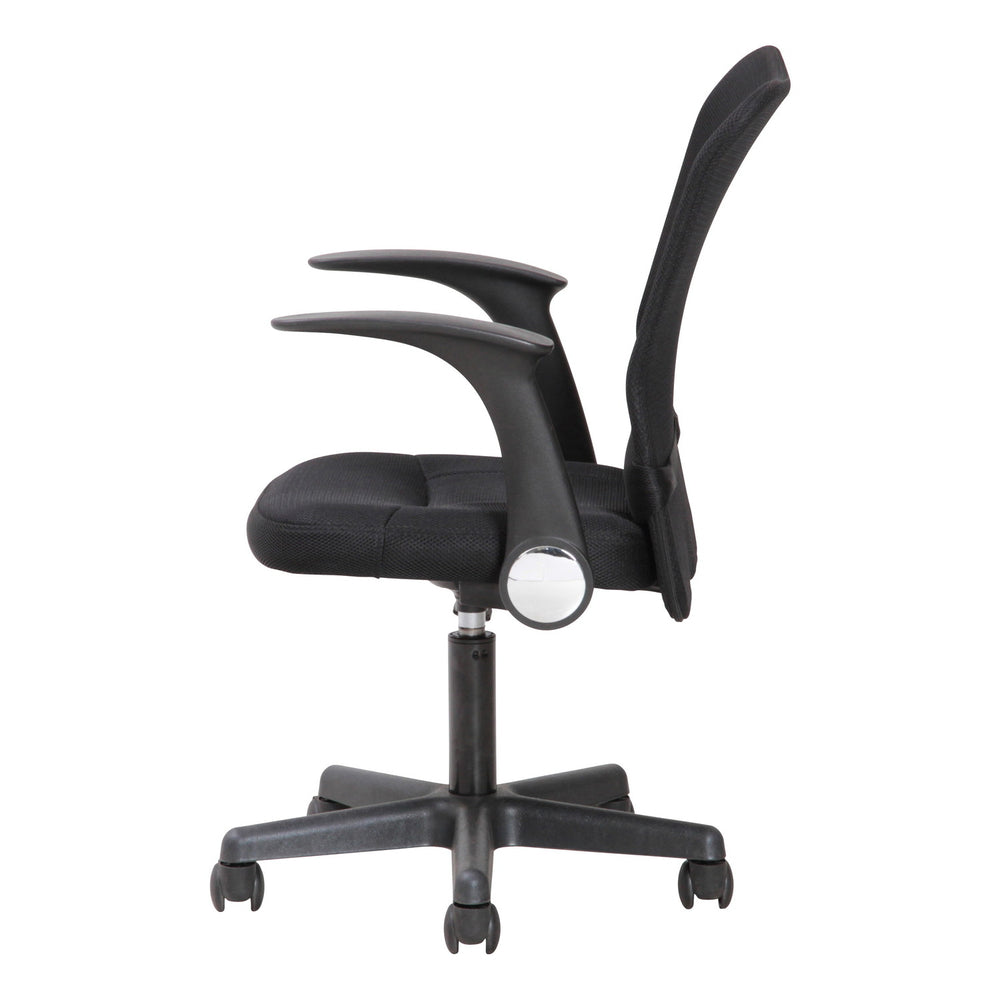 メッシュチェア ガス昇降 跳ね上げ式