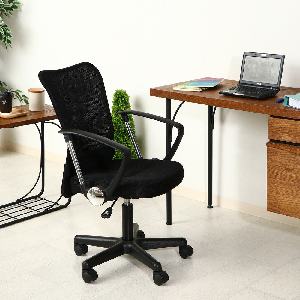 メッシュバックチェア ハンター ランバーサポート付 オフィスチェア デスクチェア 高さ調整可能【FB9443】