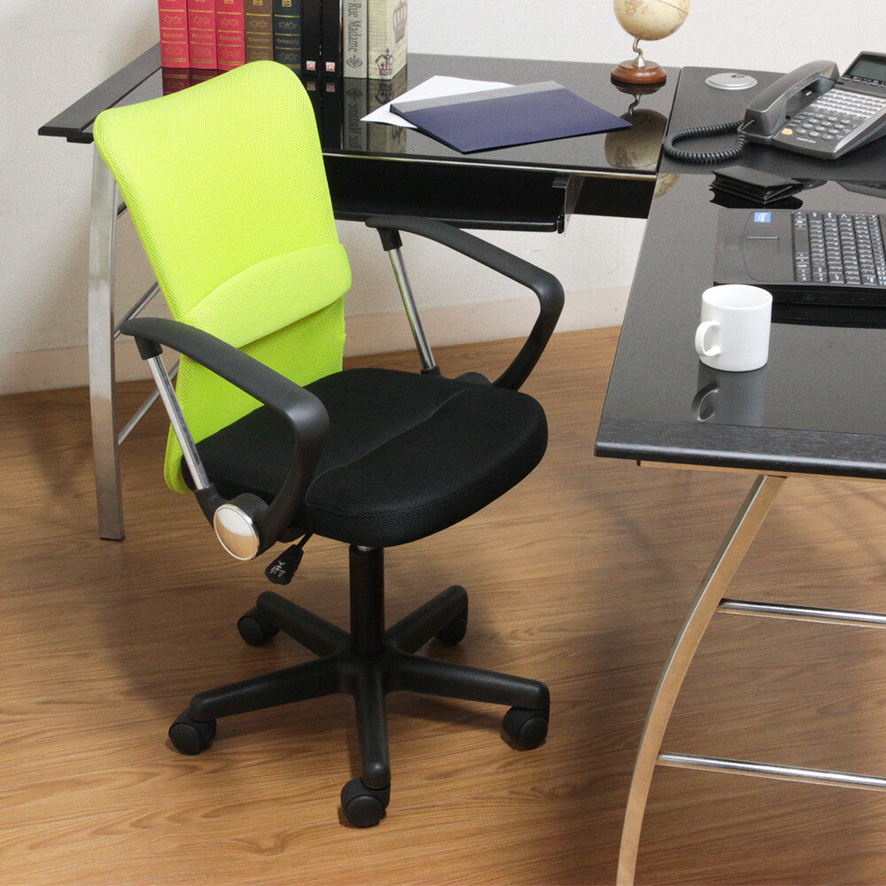 メッシュバックチェア ハンター ランバーサポート付 オフィスチェア デスクチェア 高さ調整可能【FB9443】