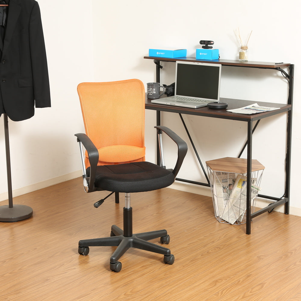 メッシュバックチェア ハンター ランバーサポート付 オフィスチェア デスクチェア 高さ調整可能【FB9443】