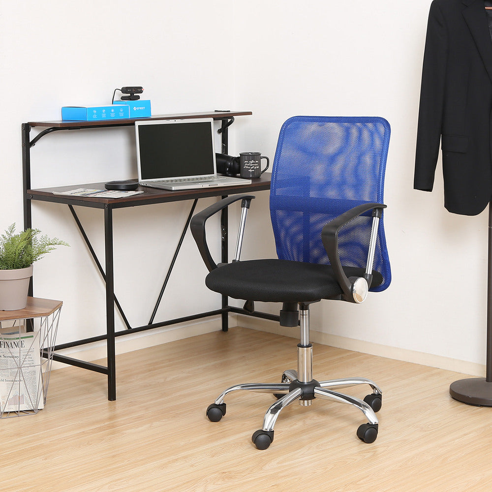 メッシュバックチェア HF-78 オフィスチェア 昇降式 キャスター付 デスクチェア【FB9087】