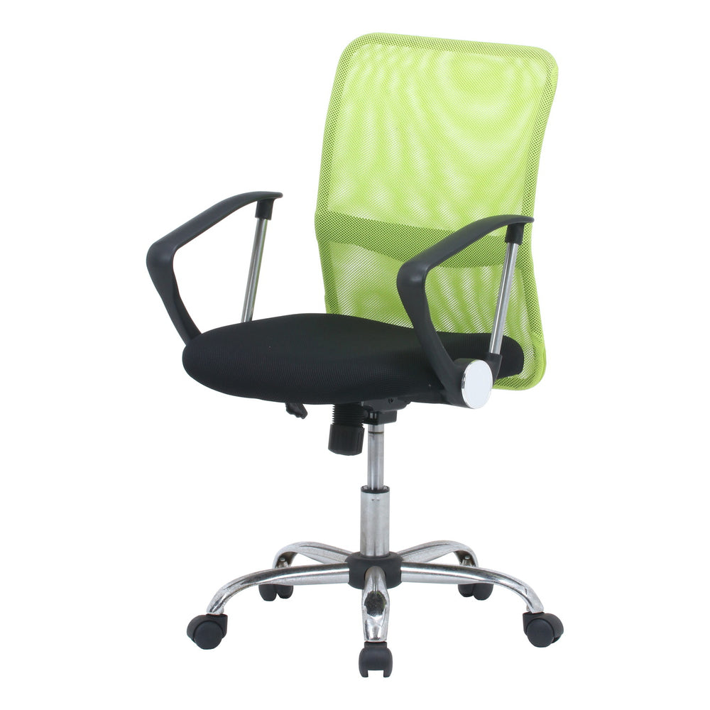 オフィスチェア グリーン 椅子 腰サポート