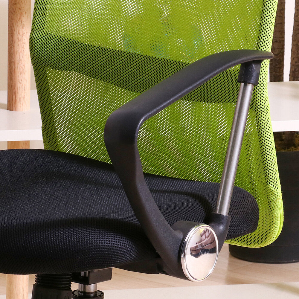 メッシュバックチェア HF-78 オフィスチェア 昇降式 キャスター付 デスクチェア【FB9087】