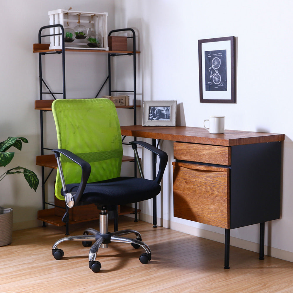 メッシュバックチェア HF-78 オフィスチェア 昇降式 キャスター付 デスクチェア【FB9087】