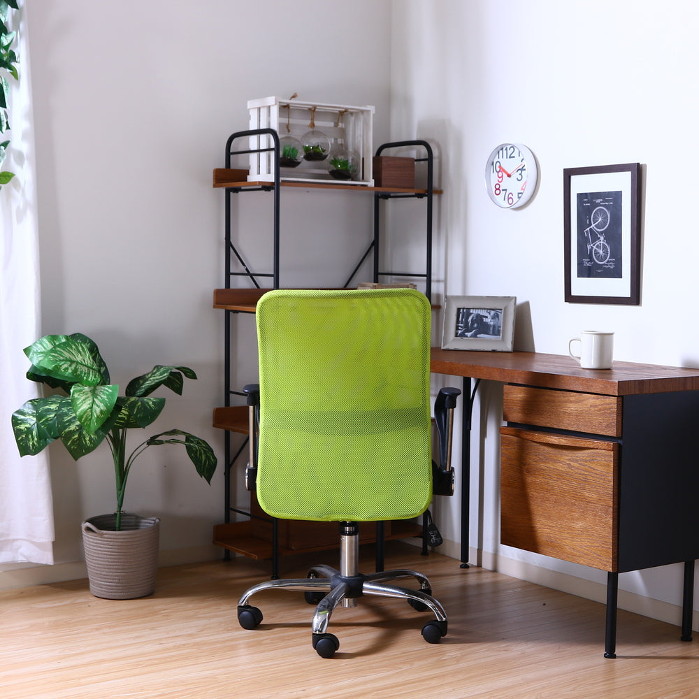 メッシュバックチェア HF-78 オフィスチェア 昇降式 キャスター付 デスクチェア【FB9087】