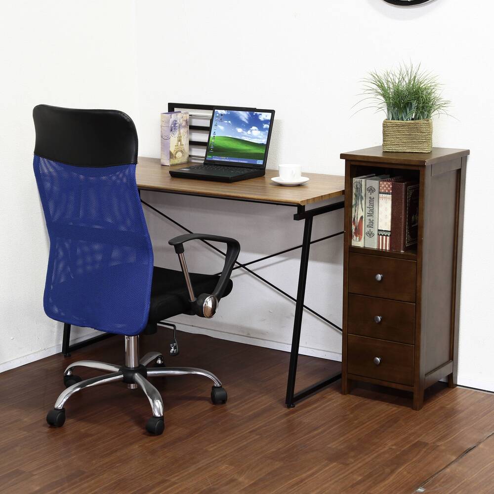 メッシュハイバックチェア HF-98 オフィスチェア ガス昇降 キャスター付 デスクチェア【FB9088】