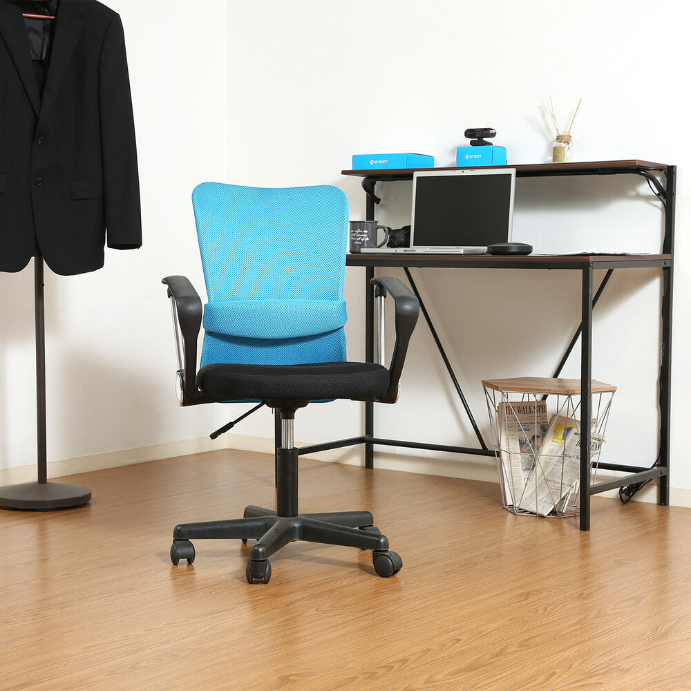 メッシュバックチェア ハンター ランバーサポート付 オフィスチェア デスクチェア 高さ調整可能【FB9443】