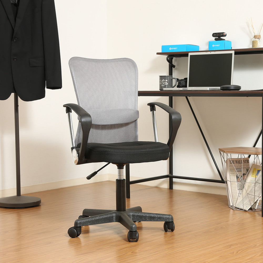 メッシュバックチェア ハンター ランバーサポート付 オフィスチェア デスクチェア 高さ調整可能【FB9443】