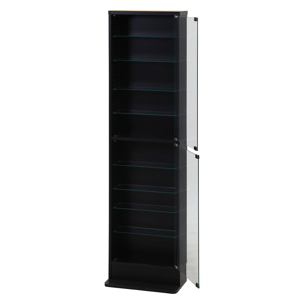 マグネットのプッシュ式扉 強化ガラス 10段