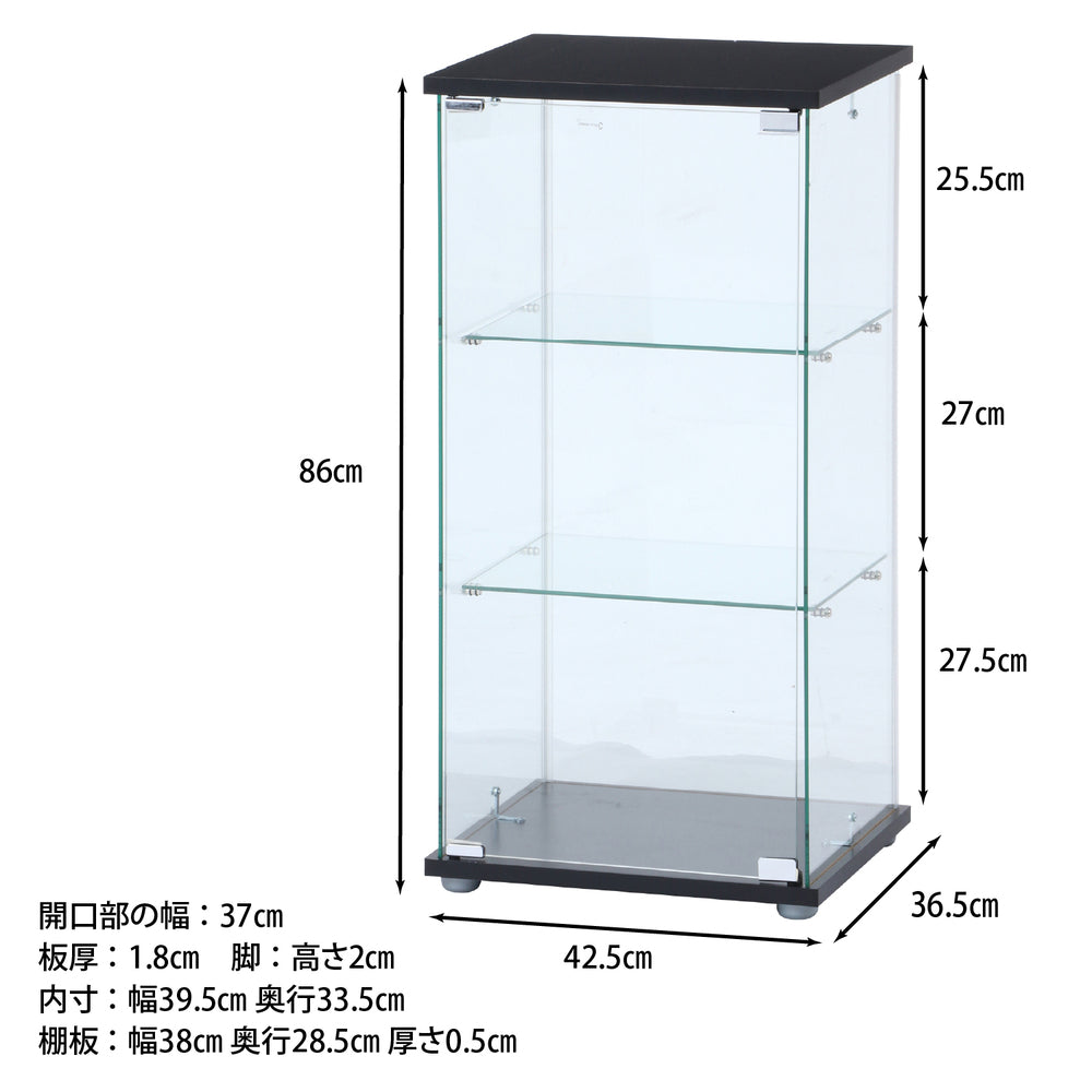 本体寸法 組立品 ガラスケース