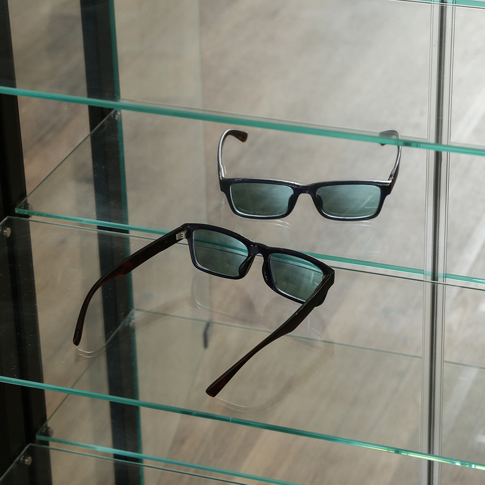 透明なガラス 背面ミラー ディスプレイ用