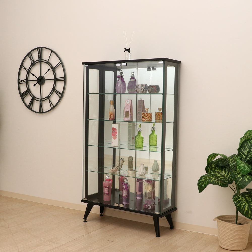 使用イメージ 飾り棚 ガラスディスプレイラック