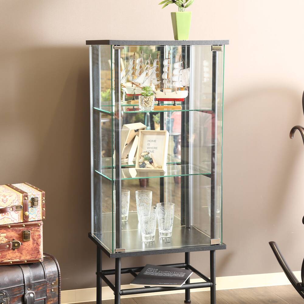 ミラータイプ 背面ミラー付き ディスプレイ収納