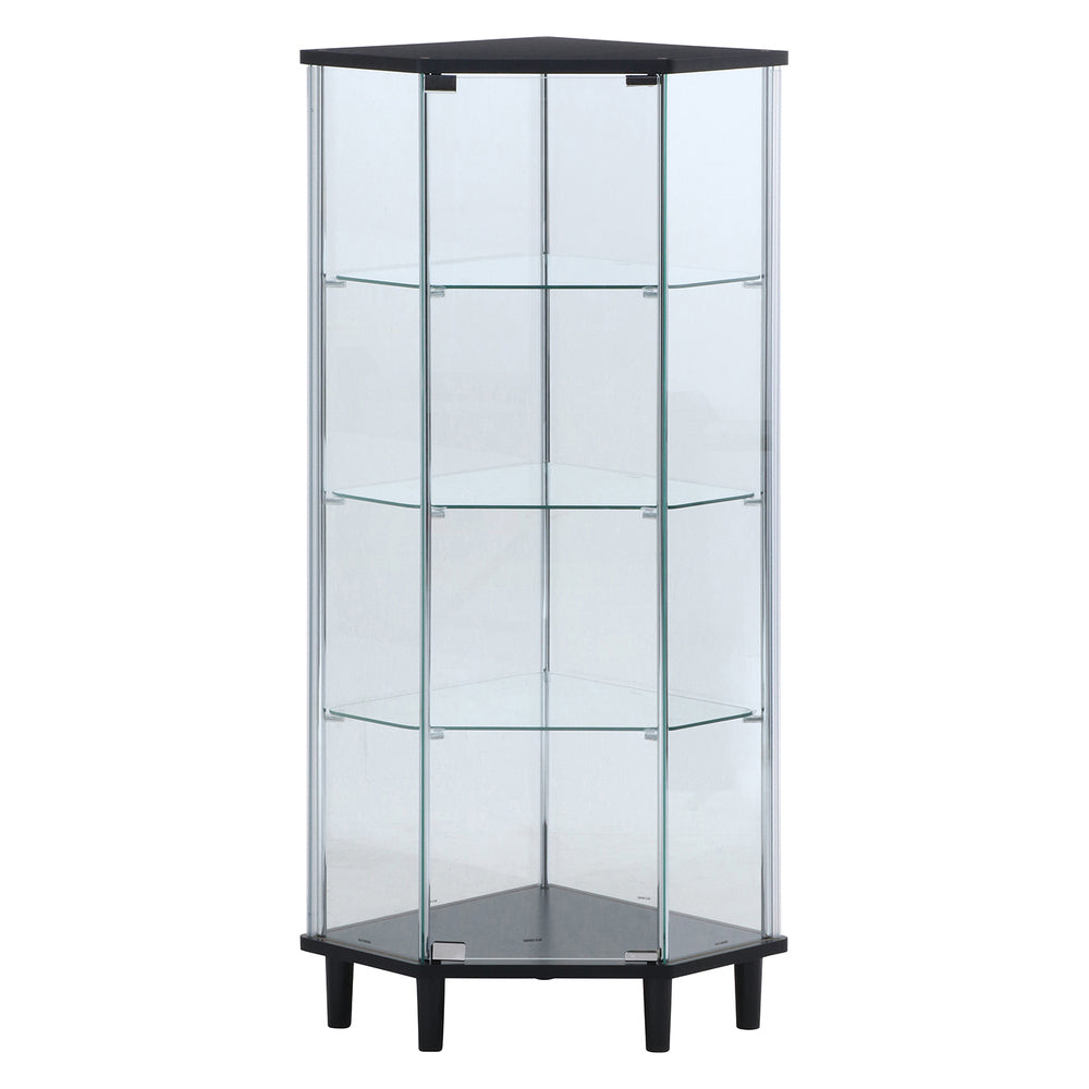 ガラスコレクションケース   4段 全面ガラス