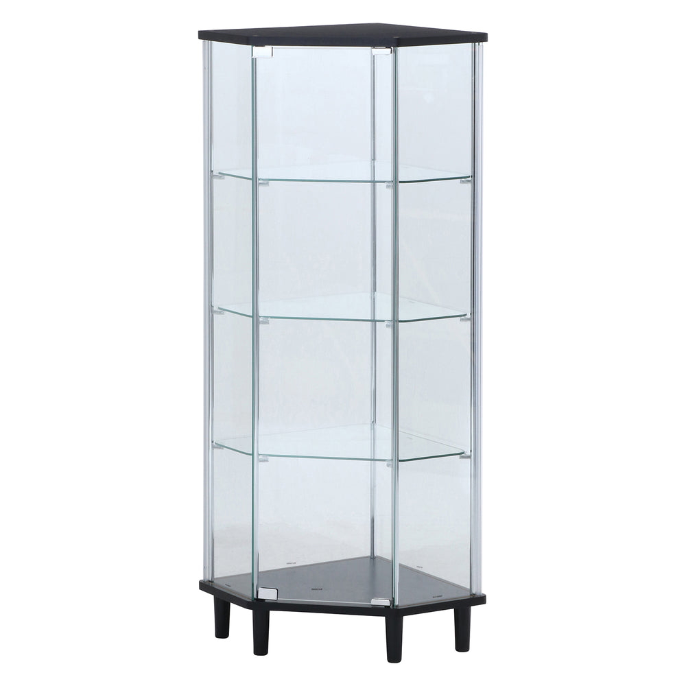 フィギュアケース ブラック  強化ガラス