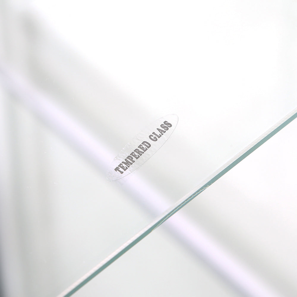 強化ガラス棚板 4段 ガラスコレクションケース