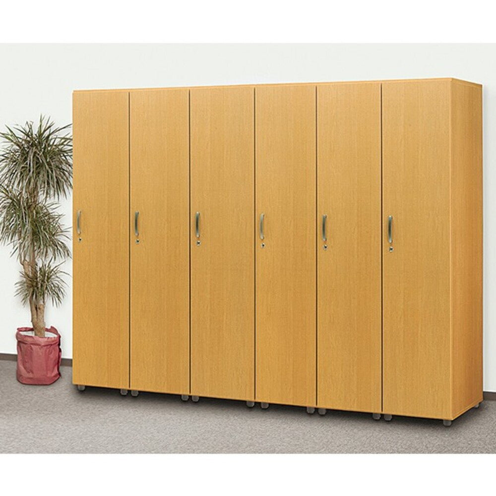 介護・福祉家具 木製ロッカー 組み合わせ例