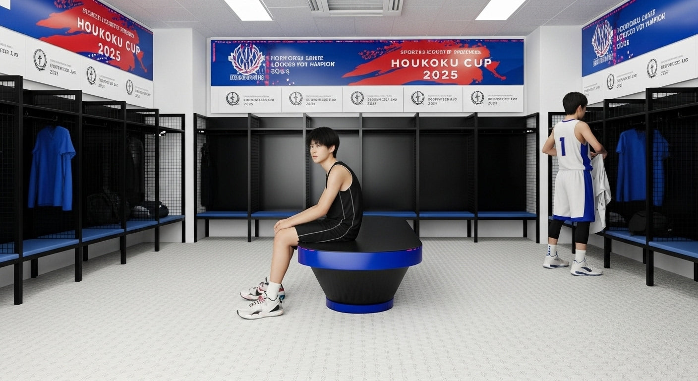 スポーツロッカー 体育施設 スタジアム 使用例