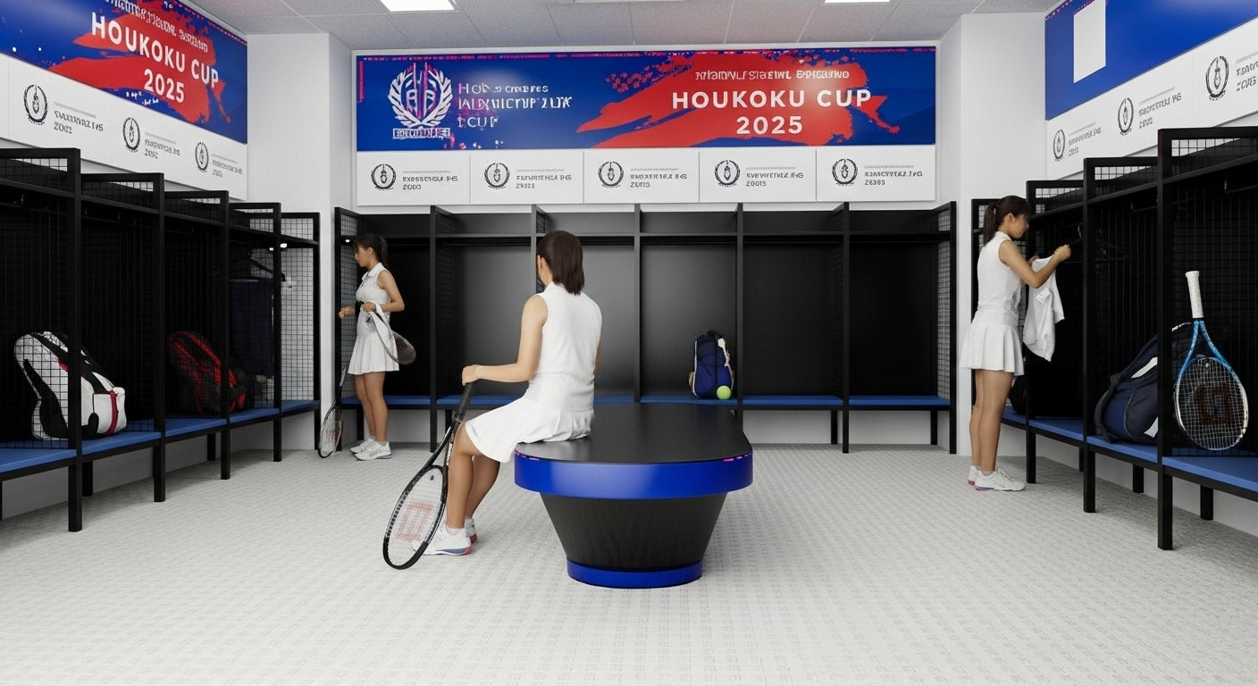 使用例 スポーツロッカー 部室 スタジアム 体育施設